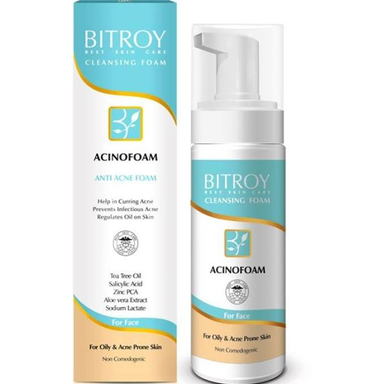 فوم شوینده صورت بیتروی (Bitroy) مدل Acinofoam حجم 150 میلی‌لیتر