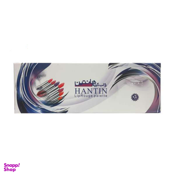 پالت رژ لب‌ گریم هانتین (Hantin) مدل 12 رنگ