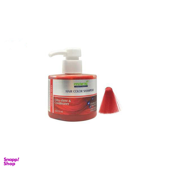 شامپو رنگساژ مارال (Maral) مدل Fiery Red شماره 8.65 حجم 220 میلی‌لیتر