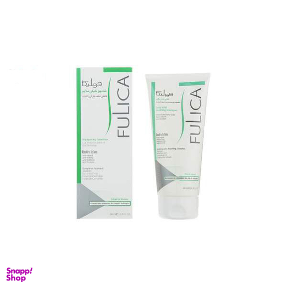شامپو خیلی ملایم فولیکا (Fulica) مخصوص پوست سر حساس و خارش دار حجم 200 میلیلیتر