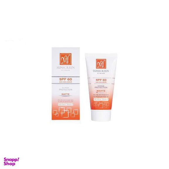 کرم ضد آفتاب رنگی مای (My) مدل Matte با SPF 60 حجم 50 میلی‌ لیتر