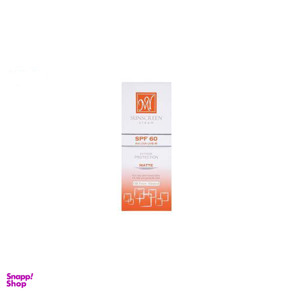 کرم ضد آفتاب رنگی مای (My) مدل Matte با SPF 60 حجم 50 میلی‌ لیتر