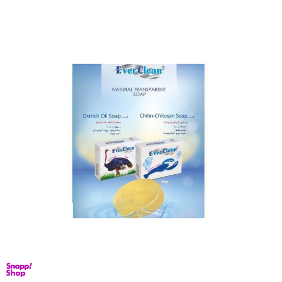 صابون اورکلین (Ever clean) مدل OstRich حجم 70 گرم مجموعه 2 عددی