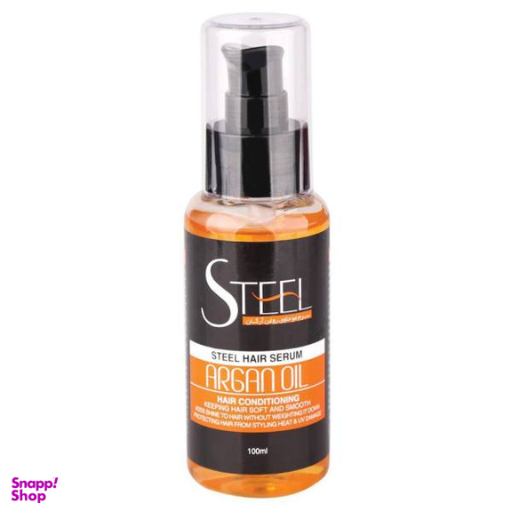 سرم مو استیل (Steel) مدل Argon Oil حجم 100 میلی‌ لیتر