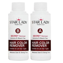 بی رنگ کننده مو استار لیدی مدل Secret حجم 200 میلی‌ لیتر بسته 2 عددی