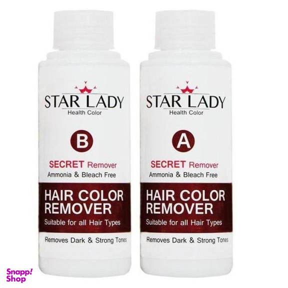 بی رنگ کننده مو استار لیدی مدل Secret حجم 200 میلی لیتر بسته 2 عددی