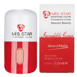 کرم پودر میس استار (Mis Star) مدل MF 01 حجم 30 میلی‌لیتر