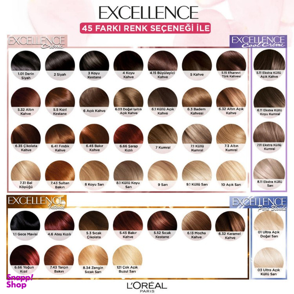 کیت رنگ موی اورال (L'oreal) رنگ قهوهای دودی روشن شماره 5٫11