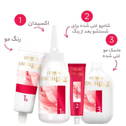 کیت رنگ موی اورال (L'oreal) رنگ قهوه‌ای دودی روشن شماره 5٫11