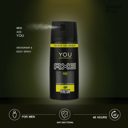 اسپری اکس (Axe) مدل You حجم 150 میلی‌لیتر