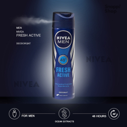 اسپری مردانه نیوآ (Nivea) مدل Fresh Active حجم 150 میلی‌‌ لیتر