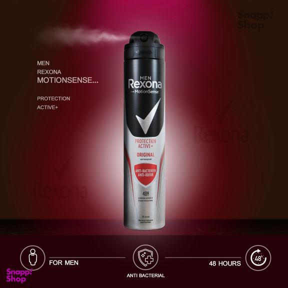 اسپری ضد تعریق مردانه رکسونا (Rexona) مدل Protection Active Original حجم 200 میلی لیتر