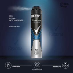 اسپری ضد تعریق مردانه رکسونا مدل Cobalt Dry حجم 200 میلی‌ لیتر
