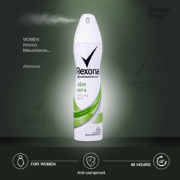 اسپری ضد تعریق زنانه رکسونا مدل Aloevera حجم 200 میلی‌ لیتر
