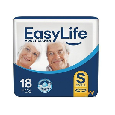 پوشک بزرگسال ایزی لایف (Easy Life) سایز کوچک بسته 18 عددی