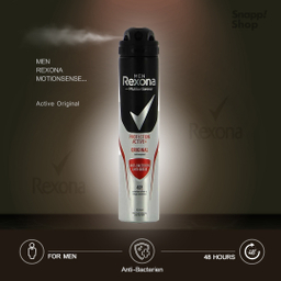 اسپری پودری بدن مردانه رکسونا مدل Active Original حجم 200 میلی لیتر