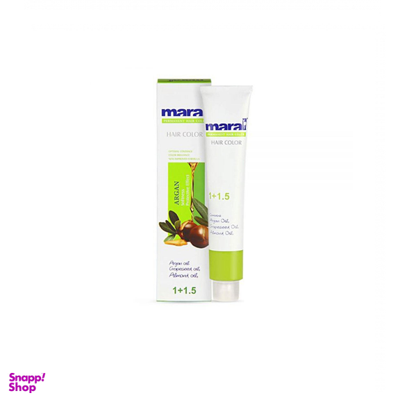 رنگ مو مارال شماره 7.85 حجم 100 میلی لیتررنگ بلوند نسکافهای متوسط