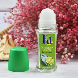 رول ضد تعریق زنانه فا (Fa) مدل Caribbean Lemon حجم 50 میلی‌لیتر