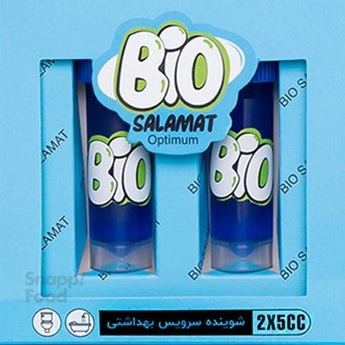 پاک کننده سرویس بهداشتی بایو سلامت (Bio Salamt) حجم 5 میلی لیتر بسته دو عددی