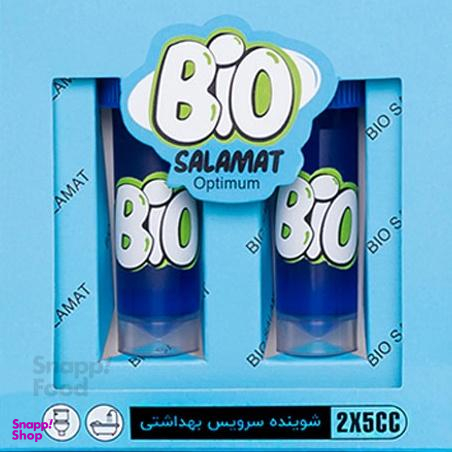 پاک کننده سرویس بهداشتی بایو سلامت (Bio Salamt) حجم 5 میلی لیتر بسته دو عددی
