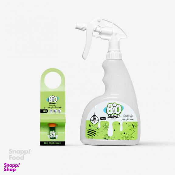 شوینده همه‌ کاره سبز بایو سلامت (Bio Salamat) حجم 750 میلی‌ لیتر