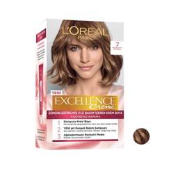 کیت رنگ مو لورآل (Loreal) مدل Excellence شماره 7 حجم 48 میلی لیتر