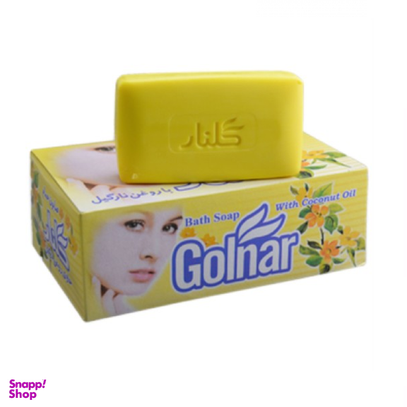 صابون حمام زرد گلنار (Golnar) بسته 6 عددی وزن 130 گرم