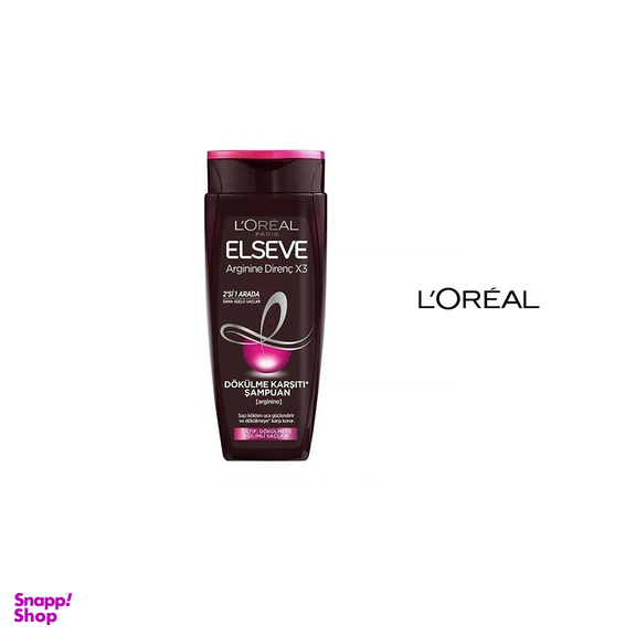 شامپو ضد ریزش لورآل (Loreal) مدل Arginine Direnc X3 حجم 450 میلی لیتر