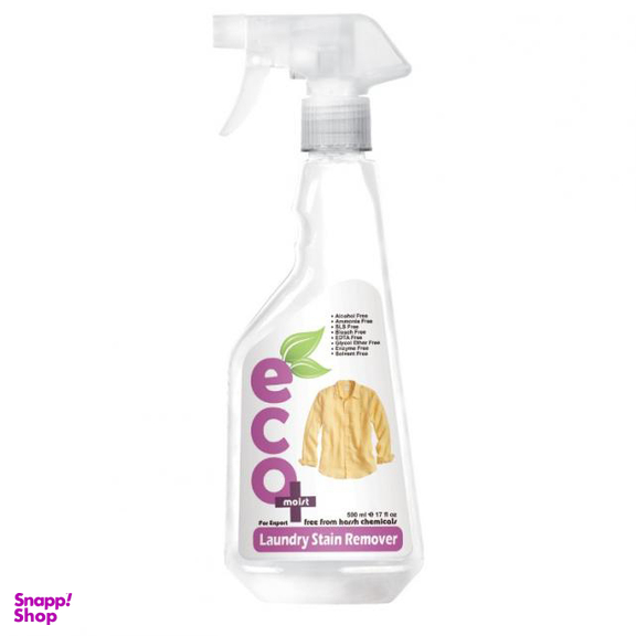 اسپری لکه بر لباس ایکومویست مدل Laundry Stain Remover حجم 500 میلی‌لیتر