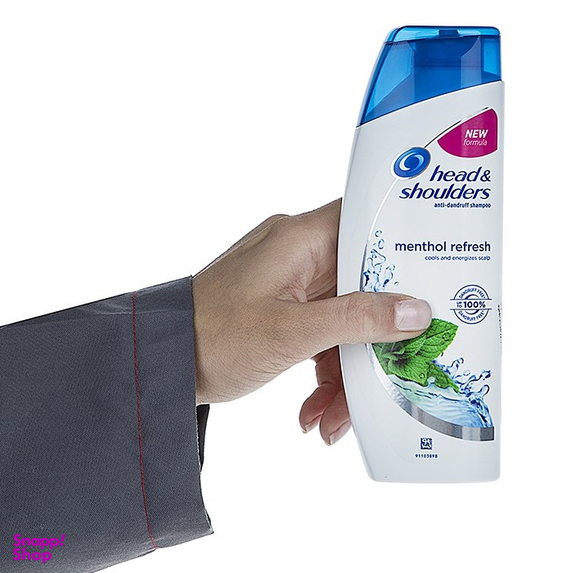 شامپو مو هد اند شولدرز (Head & shoulders) مدل Menthol Fresh حجم 400 میلیلیتر