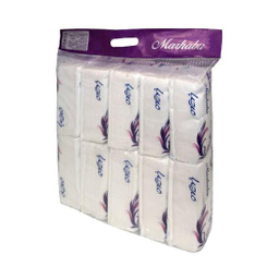 دستمال کاغذی 100 برگ مرحبا مدل White بسته 10 عددی
