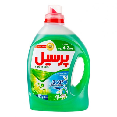 مایع لباسشویی پرسیل با رایحه گل‌های سفید 2700 گرمی