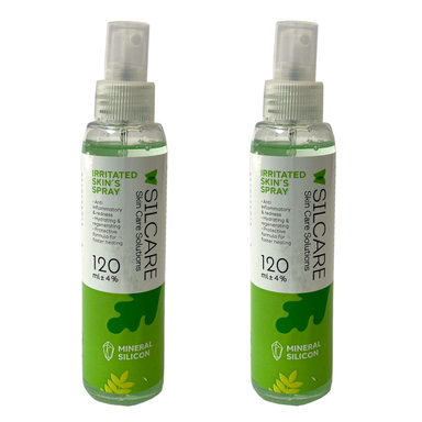 اسپری سیلکر (Silcare) مرطوب کننده پوست های آسیب دیده مجموعه 2 عددی