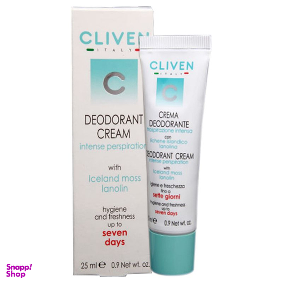 کرم دئودورانت کلیون مدل Deodorant Cream 7 Days حجم 25 میلی‌لیتر مجموعه 2 عددی
