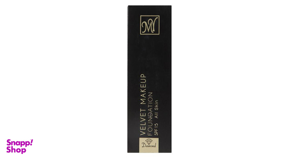کرم پودر مای (My) سری Black Diamond مدل Velvet Makeup حجم 35 میلی لیتر مجموعه 2 عددی