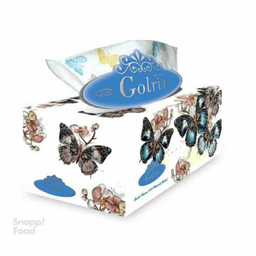 دستمال کاغذی 100 برگ گلریز (Golriz) مدل افسون