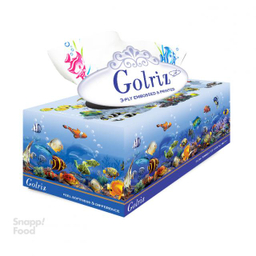 دستمال کاغذی 100 برگ گلریز (Golriz) مدل آکواریوم