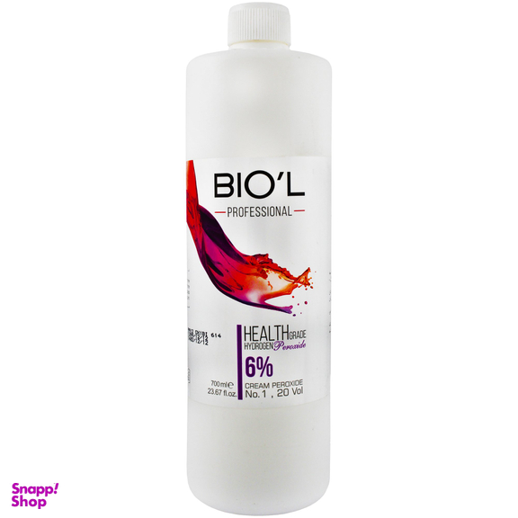 اکسیدان بیول (Biol) مدل 6 درصدی حجم 700 میلی لیتر