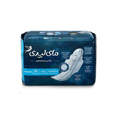 پک 3 عددی نوار بهداشتی مای لیدی (my lady) مدل مسافرتی شبانه خیلی بزرگ 10عددی