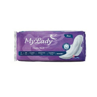 پک 5 عددی نوار بهداشتی مای لیدی (my lady) مدل روزانه کلاسیک10عددی