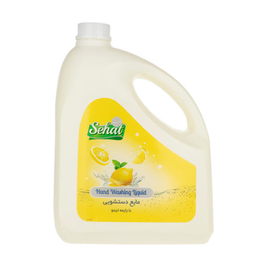 مایع دستشویی صحت (Sehat) مدل لیمو 4000 حجم میلی لیتری