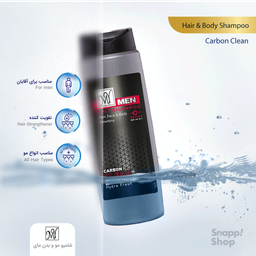 شامپو سر و بدن مردانه مای مدل Carbon Clean حجم 400 میلی‌ لیتر