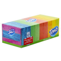 دستمال کاغذی جعبه‌ای 150 برگ تنو