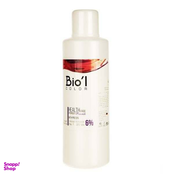 اکسیدان کرمی بیول (Biol) شش درصدی 20VOL حجم 750 میلی لیتر
