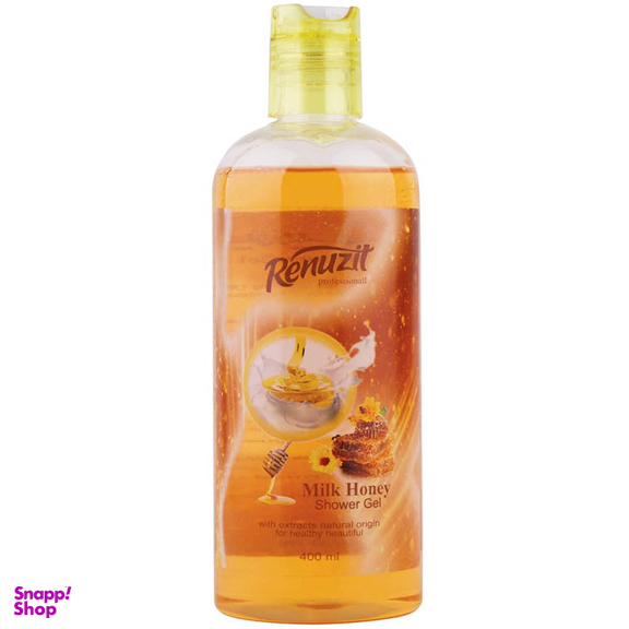 شامپو بدن رینوزیت (Renuzit) مدل Milk Honey حجم 400 میلی لیتر