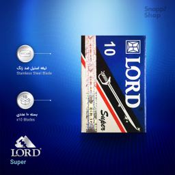 تیغ یدک سنتی لرد (Lord) مدل Super بسته 10 عددی