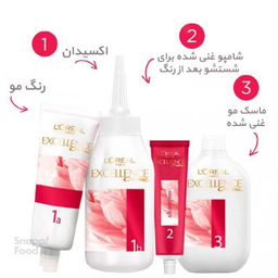 کیت رنگ موی اورال (L'oreal) شماره 4
