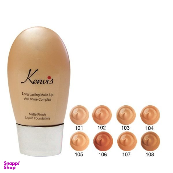 کرم پودر تیوپی کنویس (kenvis) مدل Oil Free حجم 35 میلی لیتر