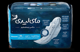 نوار بهداشتی مای لیدی (My Lady) مدل Maxi نیمه ضخیم ویژه شب سایز Xl