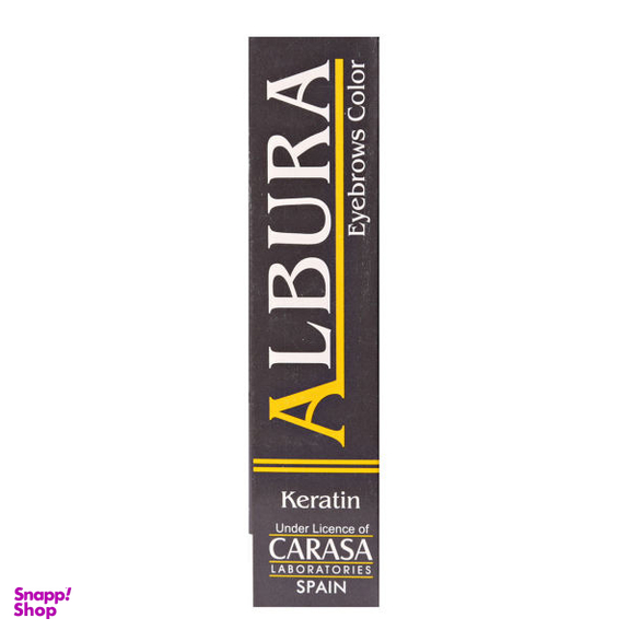 رنگ ابرو آلبورا (Albura) رنگ Blanch بلانش حجم 15 میلی لیتر